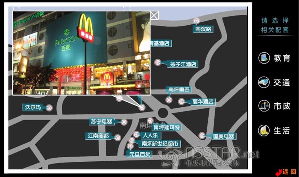 重慶亞太商谷沙盤觸摸屏控制多媒體-nsstar