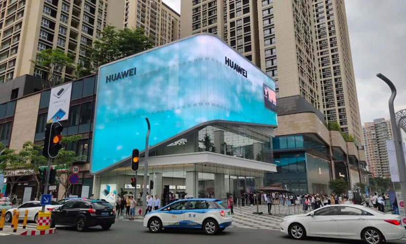 看利亞德如何打造華為數(shù)字媒體新地標(biāo)